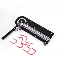 철사밴딩기 철근절곡기 도구 구부리는 철선 파이프, 확대 버전(폭 9cm)