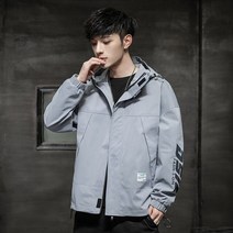 항공점퍼 남성 공항 연예인 미군 간절기 항공점퍼 바람막이 카고 자켓 후드 하이킹 캠핑 낚시 전술 자켓 코트 봄 가을 야외 윈드 브레이커 폭격기 자켓 용