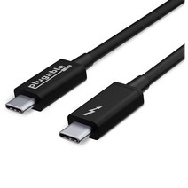 플러그벌 썬더볼트 3 케이블 20Gbps 100W (20V 5A) 충전 지원, 상품선택