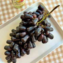 [고당도] 블랙 사파이어 포도 가지포도 약 1kg 2kg 씨없는포도, 블랙사파이어포도 2kg, 1개