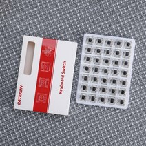 2023 하이무 HAIMU 기계식키보드 Gateron G Pro 30 블랙 스위치 팩당 35 개, 없음, 없음, 1.One stage 1 pack