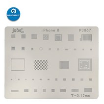 저렴한 전화 마더 보드 IC 칩 납땜 네트 스테인레스 스틸 플레이트 아이폰 11promax X 8 7 6S 6 Plus BGA, 07 8