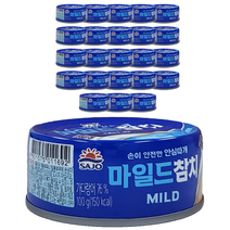 (올따옴) 사조 마일드참치 100g 24입, 24개