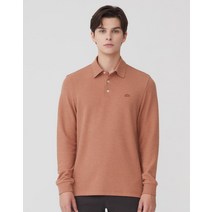 22FW [Velour] 닥스 벨로아 원단 오렌지 카라 티셔츠 DMTS2D304O2