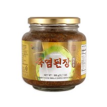인산죽염 최은아박사 메주콩 죽염된장 (900g), 1개, 900g