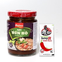 베트남 분보후에 소스 180g xot bunbohue noodles sauce 칠리소스 10g 증정 월드푸드, 1개