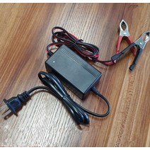 전기차충전기데스크탑 12V1A 자동차 배터리 충전기 오토바이, 한개옵션0