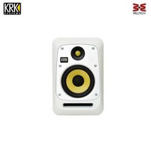 KRK V6S4 스튜디오 모니터스피커 화이트 블랙 (1통), KRK-V6S4화이트