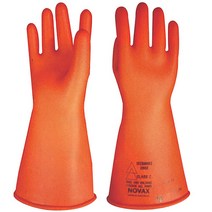 코레카 노백스절연장갑 감전 화상 방지 천연고무 전기작업 전류 안전 손보호장갑, 1개