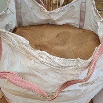 황토 흙 1톤 마사토 마사황토 황토분말 황토흙 생황토 황토방 분갈이흙 텃밭 화단 운동장 경기장 톤백, 5mm 이하 황토, 1톤백, 1개