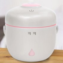 아이방 청소편한 홈쇼핑 세척쉬운 청소쉬운 간이 소음없는 가습기 방이건조할때 LED, 화이트