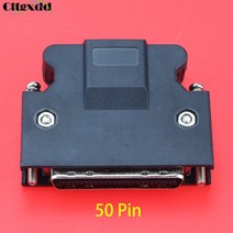 전기커넥터 SCSI 커넥터 MDR 14 20 핀 수 플러그 파나소닉 야스카와 미쓰비시 델타 서보 모터 드라이브 IO, 05 50pin