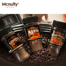 맥널티 인스턴트 병커피 헤이즐넛/카라멜/아이리쉬크림향 병커피 x 택일 3개, 2.카라멜향 50g x 3개