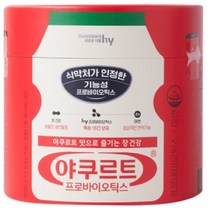 한국 야쿠르트 기능성 프로바이오틱스 2g X 100포 아연 함유