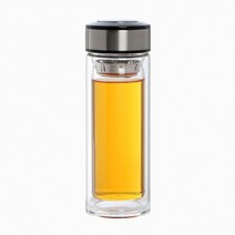 로하티 루이 2중 유리 티보틀 300ml 템블러 보온 차
