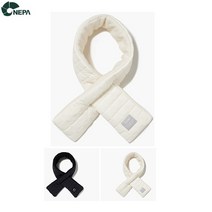 네파 NC송파점 공용 POPPING 팝핑 패딩 머플러 7HF7426 SPH, 000, CREAM(104)