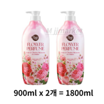 샤워메이트 내추럴 퍼퓸 바디워시 체리블라섬, 1800ml, 1개