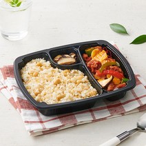 [채식플랜] 비건도시락 고추장불고기와 병아리콩귀리밥, 단품