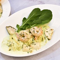 뚠뚠 쉬림프 바질 파스타 밀키트, 직화용기, 1개