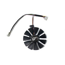 쿨러팬 냉각팬 87Mm T129215SU FDC10U12S9-C FDC10H12S9C ASUS Rog Strix RTX2060 2060S 2070 게임용 그래픽 냉각 팬, [03] 7pin