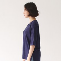 캠브리지 네이비 헨리넥T 헨리넥티셔츠 헨리넥 여름티셔츠 여성티셔츠