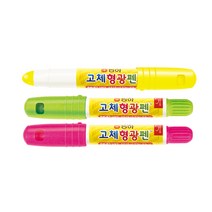 동아 고체형광펜(원형) 단색 12개입/타, 블루