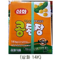 MDO6421 삼화 콩된장 14kg 사계절 업소용된장 간편하게/된장/된장말통/된장식당용, 1개