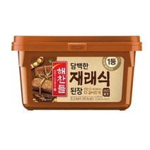 CJ 장 해찬들 담백한 재래식된장 된장찌개 집된장 2.3kg 1세트, 3세트