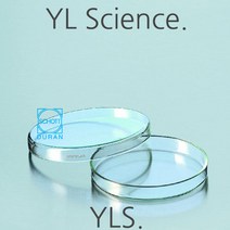 (YLS) 듀란 (Duran) 유리샬레 유리 패트리디쉬 10개입 (유리샤레 듀란샤레 듀란샬레 패트리접시), 80mm 유리샬레 10개입