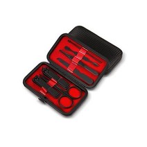 ZHSHA 7pcs Set New Manicure Nail Clippers Pedicure Travel Hygiene Kit Stainless Steel Tool 미국직송 2965, 1_As Shown