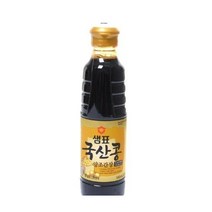 샘표 국산콩 간장 프리미엄, 500ml, 4개