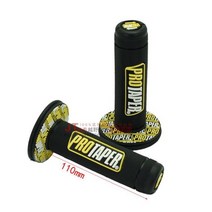 오토바이 핸들바 핸들 바이크 크로스바 멀티 motocross 핸드 바 그립 젤 바 고무 78 ktm crf exc yzf motorcross 먼지 구덩이 자전거 그립용, 노란색