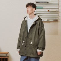 637544 커버낫 후디 코트 자켓 카키