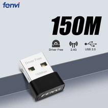 Fenvi WiFi 무선 네트워크 카드 USB 3.0 1300M 802.11ac LAN 어댑터 AC1300 노트북 PC 용 회전식 안테나 미, 02 150M Mini USB