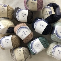 FLAX K K라메 / 아마사 여름 뜨개실 yarn 하마나카 린넨 마 반짝이 펄, 203