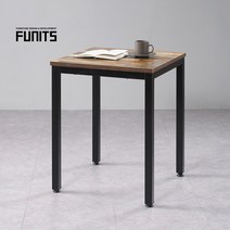 퍼니츠 린도 600 사각 미니 사이드 책상 4colors, 블랙빈티지