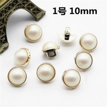 진주장식가디건 남성 여성 의류 와이셔츠 단추가디건 스웨터 실크블라우스 숏 버튼 2986637097, 1번 15 톨 바느질감