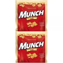Munch Peanut Brittle Bites 피넛 브리틀 바이트 땅콩 스낵 14.8oz(419g) 2팩