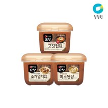 청정원 청정원 된장 450g 4종(미소/조개/고기/문옥례) 골라담기, 고깃집된장450g(PETG) x 2개