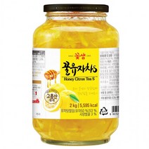 킹호연지기꽃샘 꿀유자차S 2kg, 상세페이지 참조