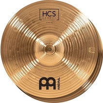 Meinl Cymbals 33cm13인치 Hihat 하이 햇 한 쌍 HCS 드럼 세트용 전통적인 마감 브론즈 독일산HCSB13H USA 미국, Hihats, Bronze