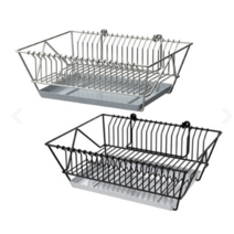 식기건조대 블랙 아연도금 핀토르프 37.5x29x13.5 cm, 블랙/아연 도금 602.131.74