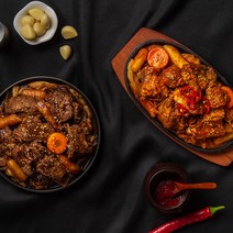 (휴리상점 나나키친 갈비찜 밀키트) 간장 매운 두가지맛, 간장맛