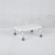 성인 노인 환자 미끄럼 방지 목욕 욕조 의자 노약자 장애인 보조 간이 체어 욕실 화장실 의자, 단일사이즈, 화이트 낮은 의자 고정 높이 16cm