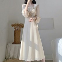 여성 4월 5월 결혼식 하객룩 패션 벚꽃코디 봄여자옷 원피스 가을 드레스 S58