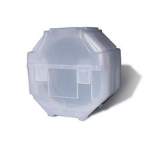 실리콘 웨이퍼 캐리어 블랙 투명 PP 소재 케이스 8인치, 01 6inch  Transparent
