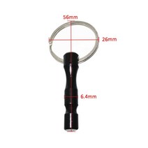 육각 생크 드라이버 비트 홀더 확장 바 드릴 나사 어댑터 퀵 릴리스 키체인 손쉬운 변경 6 개 1/4 인치, 05 Male extension bit