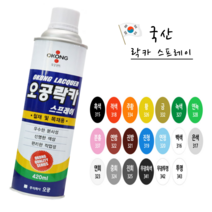 자전거 자동차 오토바이 휠 셀프 도색 내열 페인트 스프레이 19색, 진회, 1개