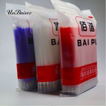 UNBAISER 열펜 아이롱펜 재단용 자수펜 초크펜 (굵은펜 100개입), 블랙