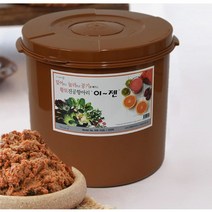 항아리 원형 된장 밀폐 진공 항아리 김치통 12L 된장 고추장 정리통 양념통 밀폐용기 이젠 진공, 쿠팡21 12리터